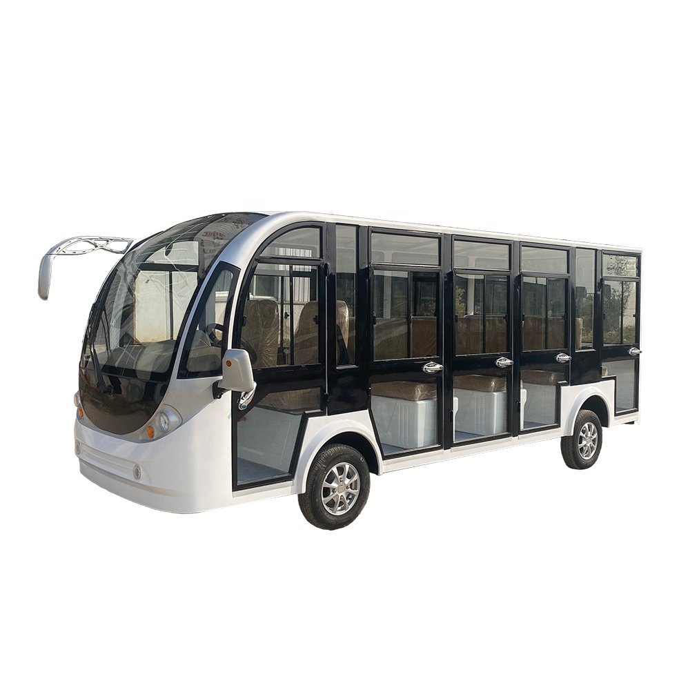 Electric Tourist Train Bus Electric Classical Sightseeing Bus on Sale for Factory Tourist Train Sightseeing